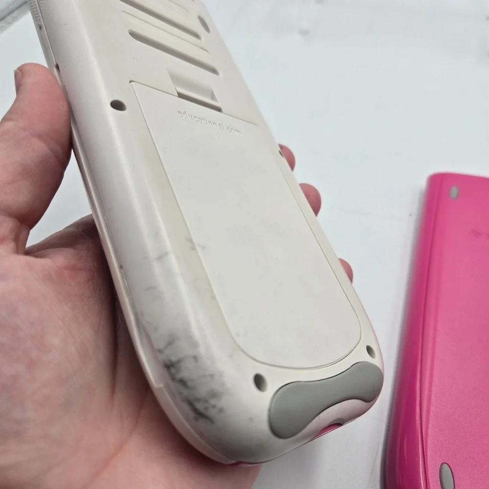 Texas Instruments TI-84 Plus Silver Edition Graphing Calculator W/Cover - Pink